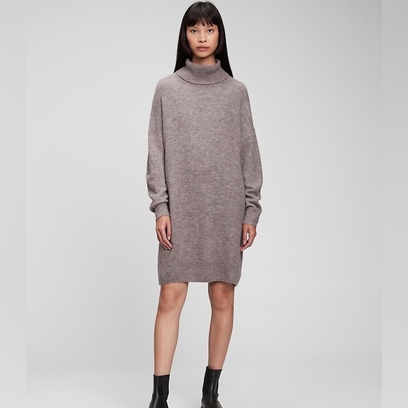 GAP sweater dress Size XL Pebble gray - Picture 1 of 4